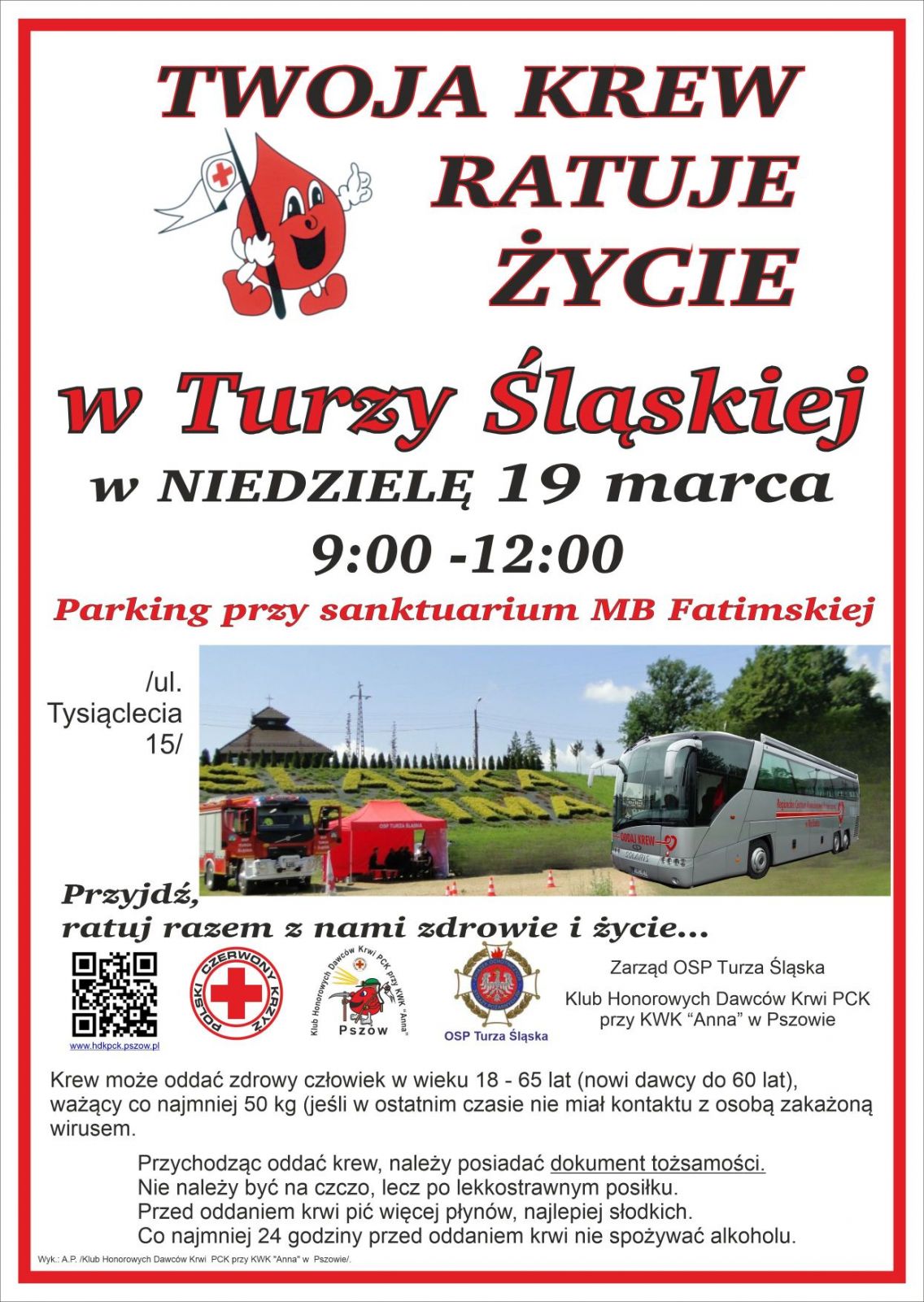 akcja krwiodawcza w Turzy Śląskiej
